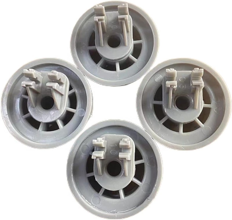 Sunniswi 4-pack DD66-00023A Dishwasher Wheels Lower Upper Rack Roller (4-Pack) - Compatible Replacement for Samsung Dishwasher DD61-00222A - Image 2